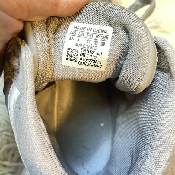 adidas Shoes Size 8.5 M Gray Basketball Synthetic Men Neo Label - Picture 9 of 9